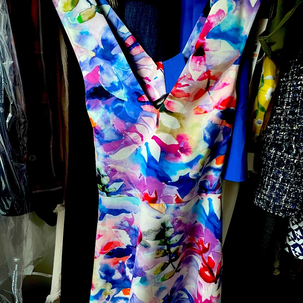 Open back dress